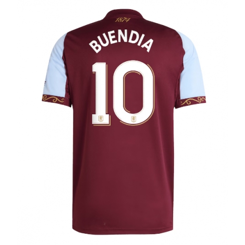 Billige Fotballdrakt Aston Villa Emiliano Buendia #10 Replika Hjemmedrakt 2025-26 Kortermet Billige Fotballdrakt Aston Villa Emiliano Buendia #10 Replika Hjemmedrakt 2025-26 Kortermet